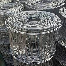 Customized galvanized hinge joint field cattle goat fences farm guard deer netting