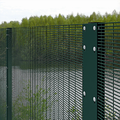 clear view 358 Anti Climb fence high security dense mesh Fence Panels security fence for airport railway prison