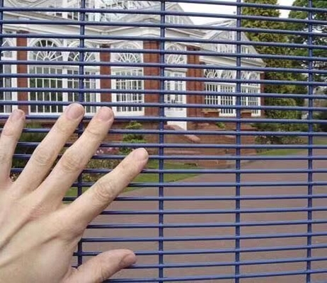 Hot Selling 12.7*76.2mm Anti Climb 358 welded wire mesh Fence  Fencing Panel