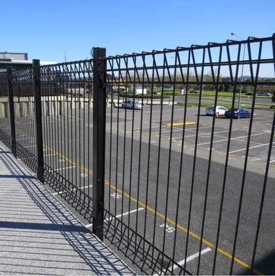 Outdoor Galvanized Welded BRC Mesh Fence/Roll Top Garden Security Fence